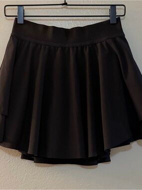lululemon athletica Black Circle Skater Skirt